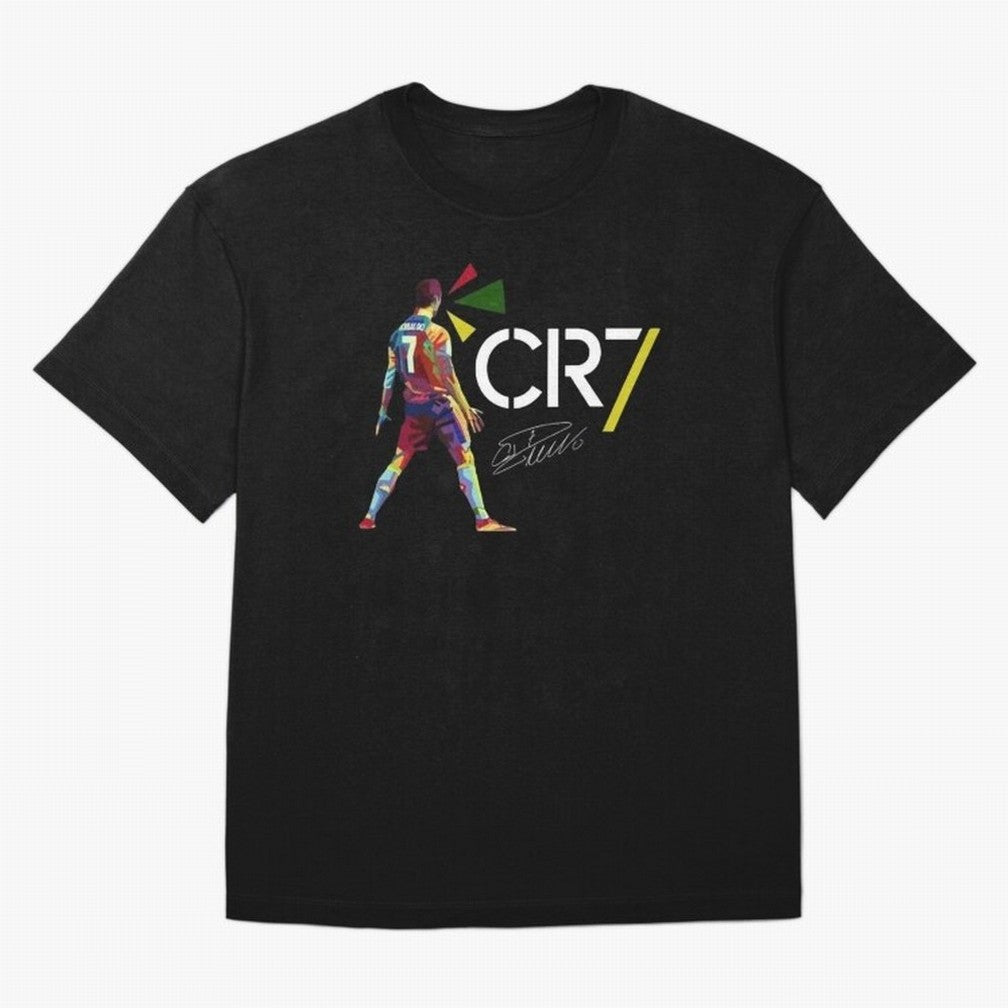 Cr7 Cristiano Ronaldo Signature Oversized T-Shirt Fuel Your Fan Pride for FIFA World Cup 2026 Group Stage Filled with Cristiano Ronaldo, Haaland and CR7, Brazil, Portugal and Argentina Energy, Tournament Hype, Historic Matchups, Family Viewing
