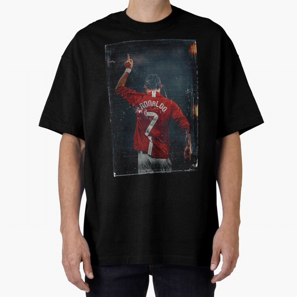 Cristiano Ronaldo Vintage Oversized T-Shirt Celebrate the Magic of Global Football Passion for FIFA World Cup 2026 Group Stage, Centered on Neymar, Netherlands, Game Day Rituals, Football Legends, Country Pride and the Road to the Final; Ideal for