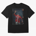 Cristiano Ronaldo Vintage Oversized T-Shirt Celebrate the Magic of Global Football Passion for FIFA World Cup 2026 Group Stage, Centered on Neymar, Netherlands, Game Day Rituals, Football Legends, Country Pride and the Road to the Final; Ideal for