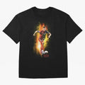 Ronaldo Wallpaper Oversized T-Shirt Make Memories around Match Day Hype around FIFA World Cup 2026 Group Stage, Neymar, Haaland and Cristiano Ronaldo, England, France and Netherlands, Supporter Pride, Iconic Celebrations, Legendary Names and Global