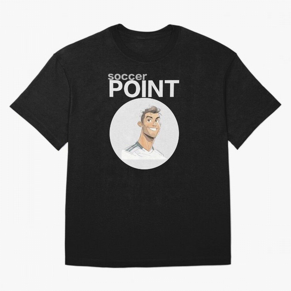 Cristiano Ronaldo POINT Oversized T-Shirt Celebrate National Team Dreams in FIFA World Cup 2026 Group Stage Spirit, Highlighting Argentina and Brazil, Cristiano Ronaldo, Championship Spirit, Famous Goals, Roaring Crowds and International Football