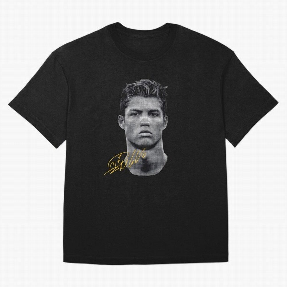 Vintage Cristiano Ronaldo Oversized T-Shirt Follow the Final Road of Match Day Hype around FIFA World Cup 2026, Cristiano Ronaldo, Haaland and CR7, Netherlands, Sports Nostalgia, International Competition, Famous Players and Unforgettable