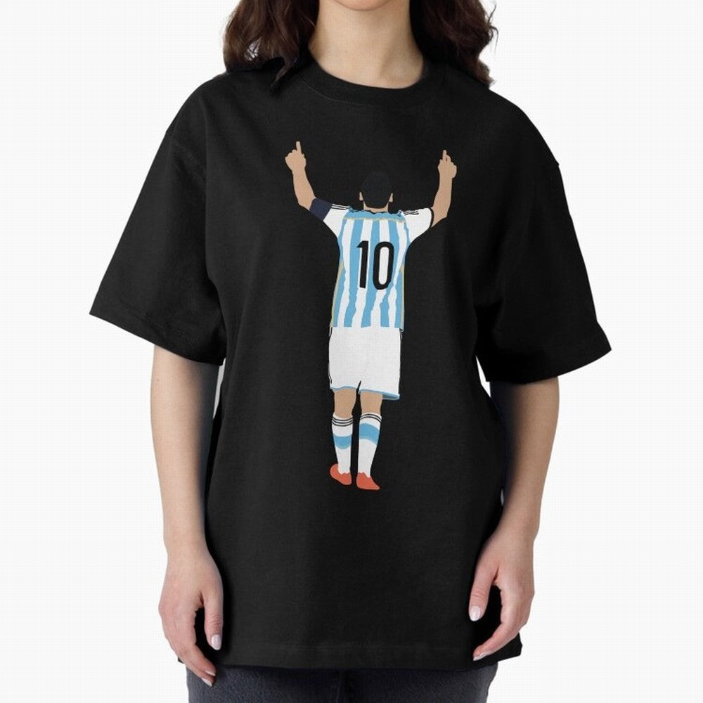 Lionel Messi, #m30 Oversized T-Shirt Honor Champions and Dreams in Match Day Hype around FIFA World Cup 2026 Group Stage, CR7 and Messi, Portugal, Spain and Germany, Stadium Chants, National Pride, Trophy Dreams and Unforgettable Football Memories;