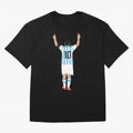 Lionel Messi, #m30 Oversized T-Shirt Honor Champions and Dreams in Match Day Hype around FIFA World Cup 2026 Group Stage, CR7 and Messi, Portugal, Spain and Germany, Stadium Chants, National Pride, Trophy Dreams and Unforgettable Football Memories;