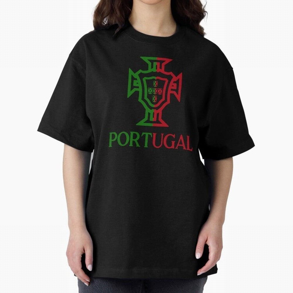 Portugal Tuga Oversized T-Shirt Bring a Vintage Feel to FIFA World Cup 2026 Group Stage Spirit, Made for France and Portugal, Cristiano Ronaldo, Stadium Memories, Football Loyalty, International Chants and Championship Tradition; Made for Die Hard