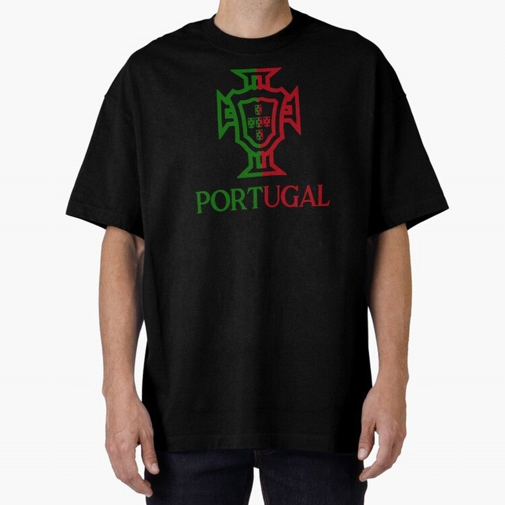 Portugal Tuga Oversized T-Shirt Bring a Vintage Feel to FIFA World Cup 2026 Group Stage Spirit, Made for France and Portugal, Cristiano Ronaldo, Stadium Memories, Football Loyalty, International Chants and Championship Tradition; Made for Die Hard