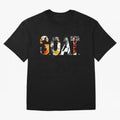 Cristiano Ronaldo, Greatest Football Player of All Time Oversized T-Shirt Turn Up for FIFA World Cup 2026 USA Canada Mexico for Fans of Haaland and Mbappe and Spain, Bringing Supporter Pride, Iconic Celebrations, Legendary Names and Global Match