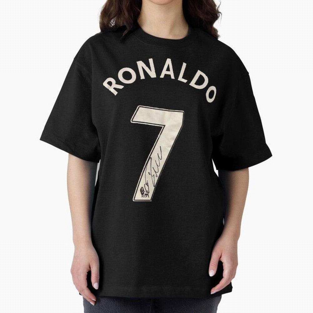CR7 Uniform with signature Oversized T-Shirt Join the Countdown to FIFA World Cup 2026 USA Canada Mexico for Fans of CR7 and Messi and Spain and Netherlands, Bringing Tournament Hype, Historic Matchups, Family Viewing Parties and Global Sports