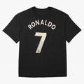 CR7 Uniform with signature Oversized T-Shirt Join the Countdown to FIFA World Cup 2026 USA Canada Mexico for Fans of CR7 and Messi and Spain and Netherlands, Bringing Tournament Hype, Historic Matchups, Family Viewing Parties and Global Sports