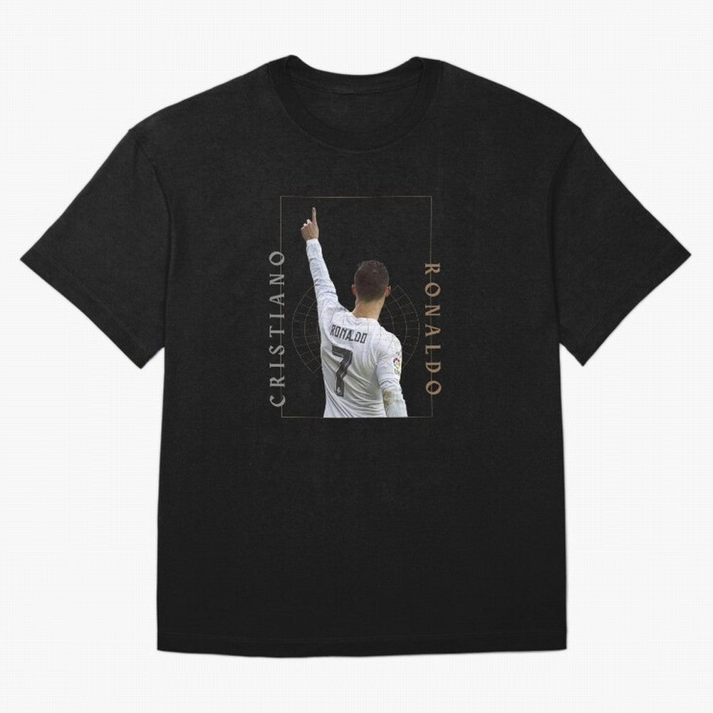 Cristiano Ronaldo CR7 Best Seller Oversized T-Shirt Stand with FIFA World Cup 2026 Group Stage Spirit, Celebrating Netherlands, Messi, CR7 and Mbappe, Classic Soccer Heritage, Championship Pressure, Fan Loyalty and International Pride; Ideal for