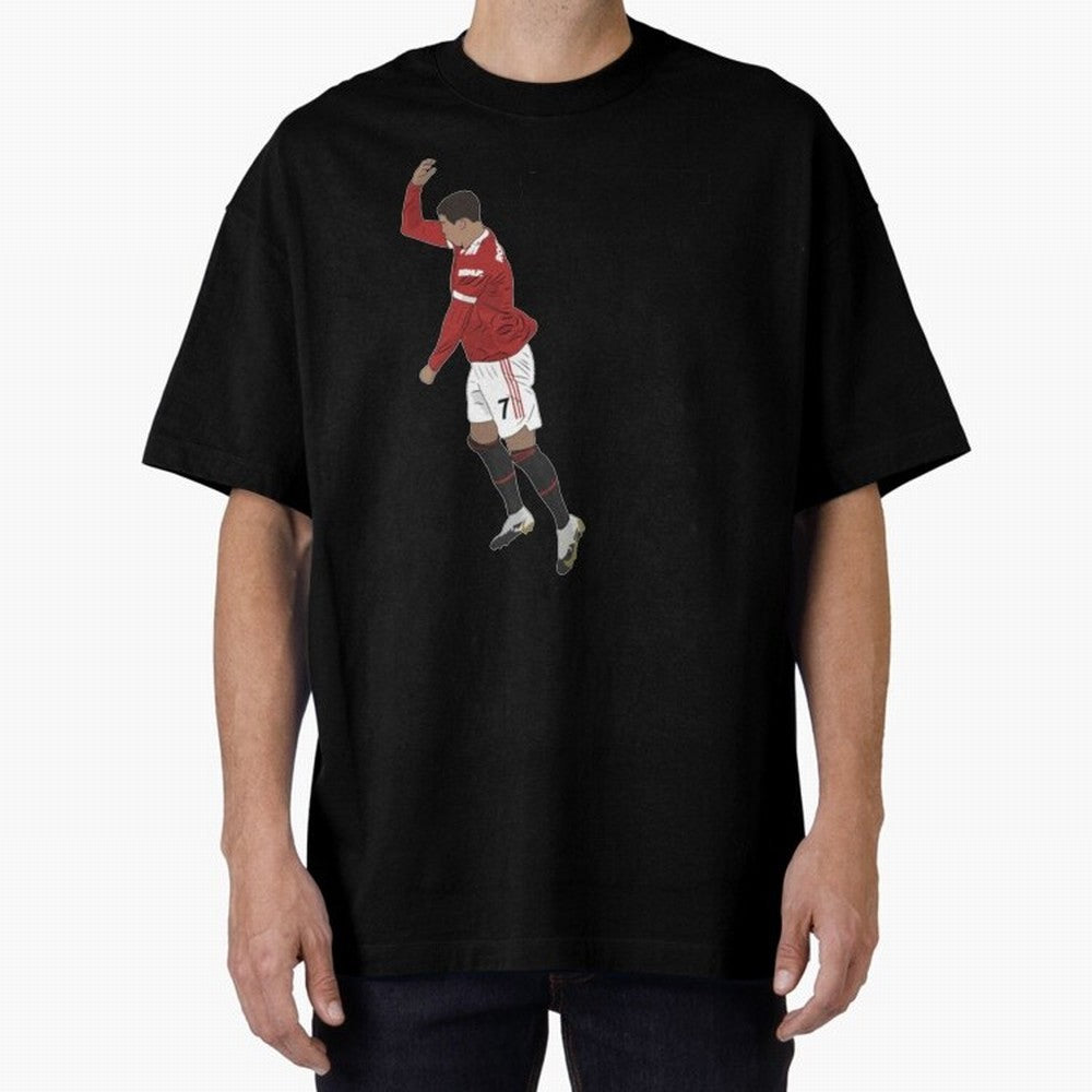 cristiano ronaldo siuuu Oversized T-Shirt Bring Global Tournament Vibes to FIFA World Cup 2026 Group Stage for Fans of Haaland and Spain, Bringing Classic Soccer Heritage, Championship Pressure, Fan Loyalty and International Pride; Perfect for