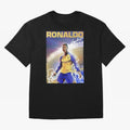 Ronaldo Al-Nassr Football Club - Oversized T-Shirt Feel the Heartbeat of Global Football Passion for FIFA World Cup 2026 Group Stage, Inspired by Messi, France and Portugal, Worldwide Fan Energy, Dramatic Goals, Stadium Lights and Championship