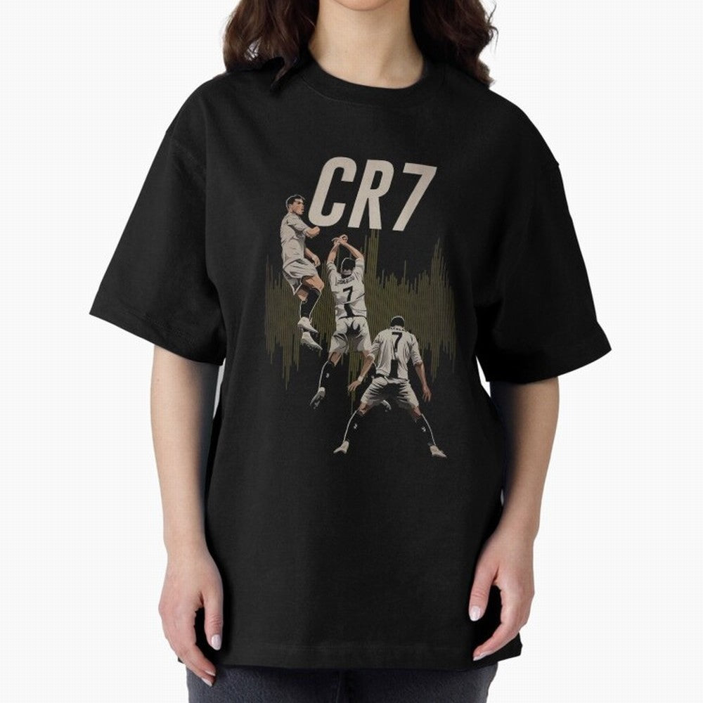 Cristiano Ronaldo Oversized T-Shirt Unlock Global Football Passion for FIFA World Cup 2026 USA Canada Mexico, Driven by Cristiano Ronaldo, Portugal, Spain and Germany, Football Festival Excitement, Trophy Ambitions, Country Rivalries and Star
