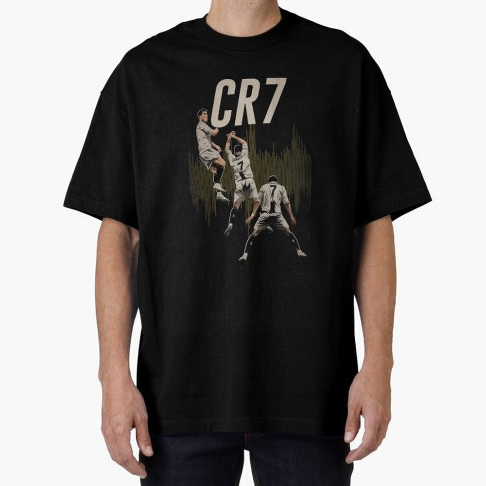 Cristiano Ronaldo Oversized T-Shirt Unlock Global Football Passion for FIFA World Cup 2026 USA Canada Mexico, Driven by Cristiano Ronaldo, Portugal, Spain and Germany, Football Festival Excitement, Trophy Ambitions, Country Rivalries and Star
