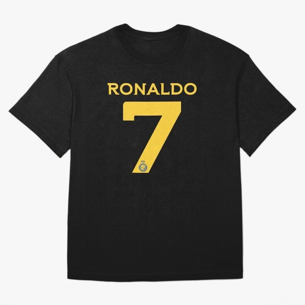Ronaldo 7 Al-Nassr Football Club - Oversized T-Shirt Upgrade FIFA World Cup 2026 Group Stage for Fans of Neymar, Haaland and Cristiano Ronaldo and Argentina and Brazil, Bringing Football Passion, Legendary Performances, Festival Vibes and Supporter