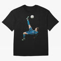 CRISTIANO RONALDO BICYCLE KICK Classic Oversized T-Shirt Remember FIFA World Cup 2026 Group Stage Filled with CR7 and Messi, England Energy, Retro Football Energy, Iconic Rivalries, Trophy Chase Drama and Stadium Atmosphere; Perfect for Supporters
