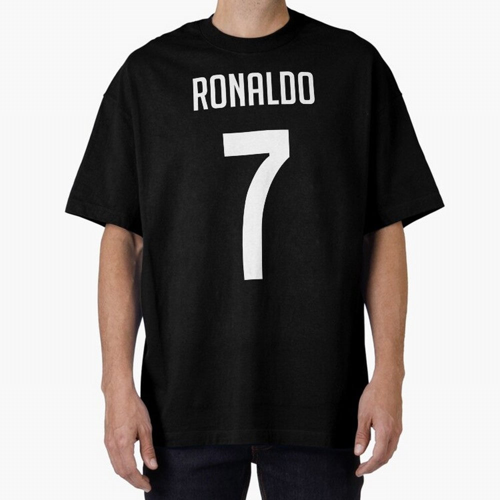 Ronaldo Oversized T-Shirt Feel International Energy from FIFA World Cup 2026 Spirit, Celebrating Spain, CR7 and Messi, Football History, Final Match Energy, Crowd Noise and Once in a Lifetime Moments; Perfect for People Who Love Argentina, Brazil,
