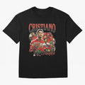 Retro Cristiano Ronaldo Oversized T-Shirt Bring Stadium Energy to Global Football Passion for FIFA World Cup 2026, Featuring Messi, Neymar and Mbappe, Brazil, Classic Soccer Heritage, Championship Pressure, Fan Loyalty and International Pride;