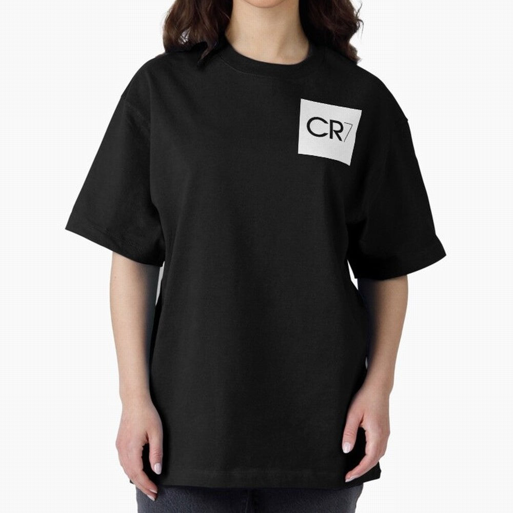 CR7 Logo Oversized T-Shirt Bring Bold Fan Energy to Match Day Hype around FIFA World Cup 2026, CR7 and Messi, England and Germany, Football Festival Excitement, Trophy Ambitions, Country Rivalries and Star Player Buzz; Created for Match Day