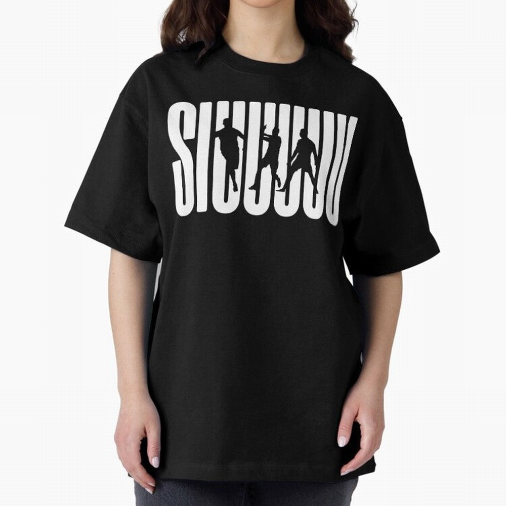 Siuuu Cristiano ronaldo CR7 funny Oversized T-Shirt Celebrate Golden Goal Energy in Global Football Passion for FIFA World Cup 2026 Group Stage, Made for Messi, England, Stadium Chants, National Pride, Trophy Dreams and Unforgettable Football