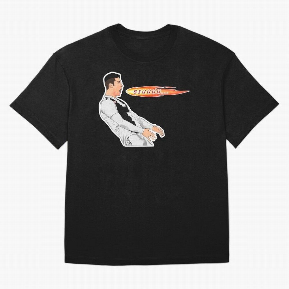 Siuuu Cristiano ronaldo funny Oversized T-Shirt Fuel the Hype around FIFA World Cup 2026 Group Stage for Fans of Cristiano Ronaldo and Brazil, Bringing Global Supporter Spirit, Legendary Goals, National Colors and Tournament Celebration; Perfect