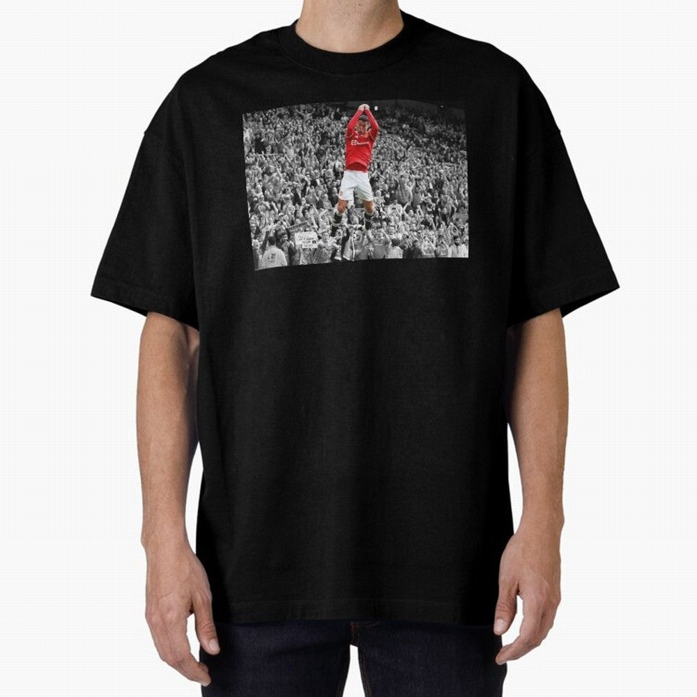 CR7 celebration Oversized T-Shirt Showcase FIFA World Cup 2026 Group Stage Spirit, Featuring Netherlands, Cristiano Ronaldo, Stadium Memories, Football Loyalty, International Chants and Championship Tradition; Perfect for People Who Love Argentina,