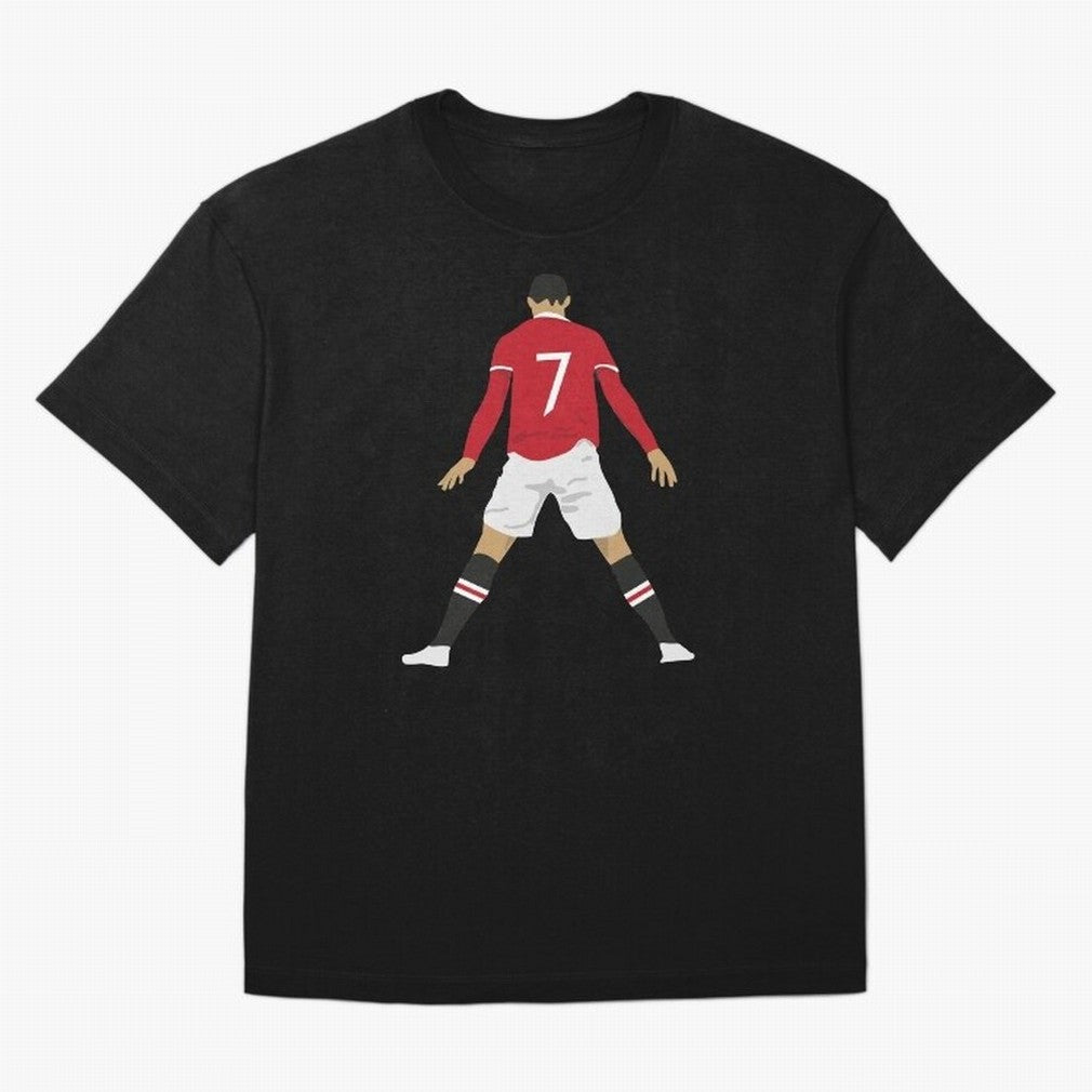 CR7 Man U | SIIIIIUUUUUUU (Celebration) Oversized T-Shirt Bring Match Day Fire to FIFA World Cup 2026 USA Canada Mexico Filled with CR7 and Messi, Portugal Energy, Stadium Memories, Football Loyalty, International Chants and Championship Tradition;