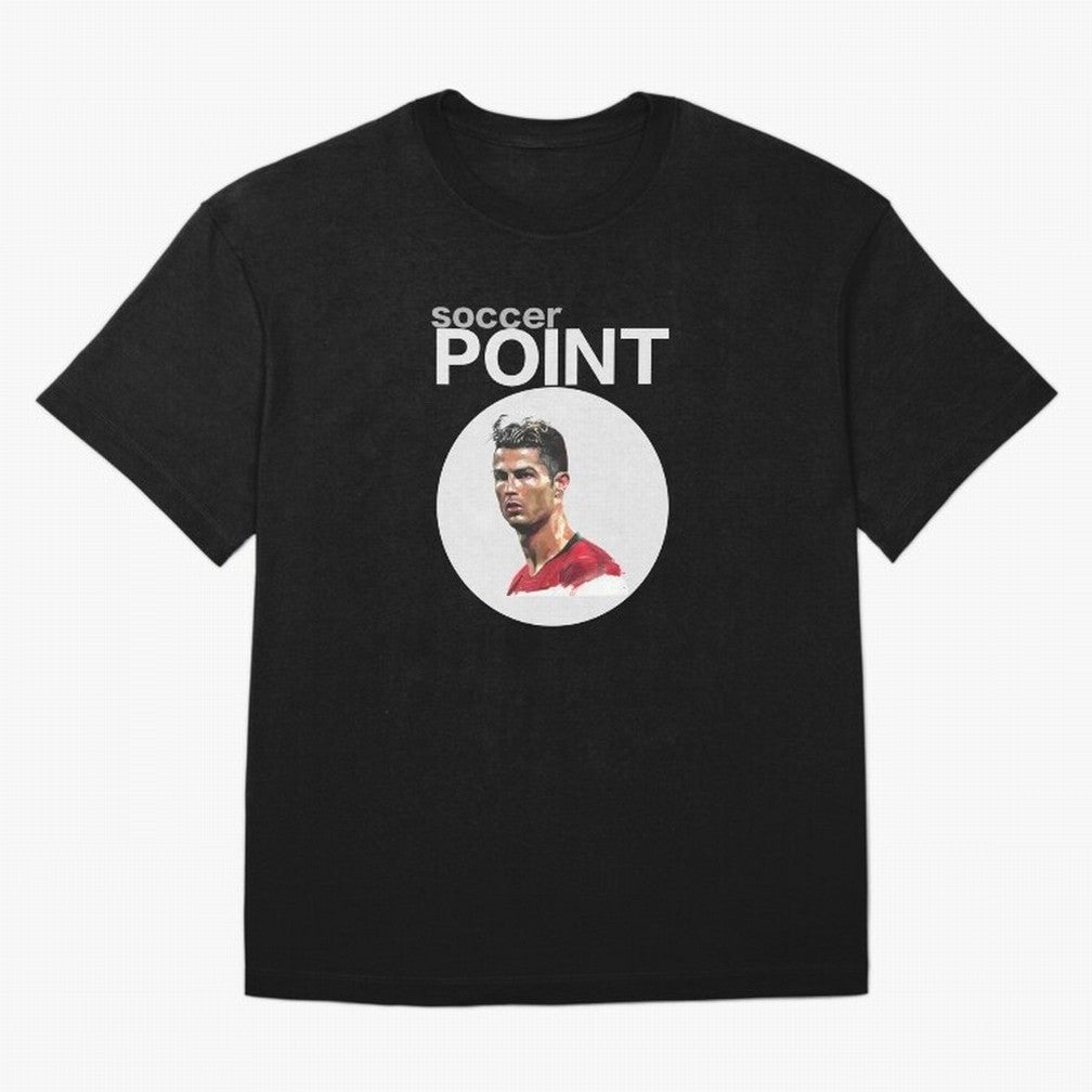 soccer POINT Oversized T-Shirt Show Love for Legendary Goals in the FIFA World Cup 2026 USA Canada Mexico Journey through Messi, CR7 and Mbappe Highlights, Netherlands Pride, Football Festival Excitement, Trophy Ambitions, Country Rivalries and
