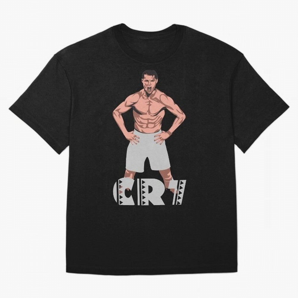 BEST - Cristiano Ronaldo Oversized T-Shirt Stand with FIFA World Cup 2026 Filled with CR7, Spain and Netherlands Energy, Goal Celebration Energy, Supporter Heritage, Football Icons and Worldwide Tournament Joy; Ideal for Passionate Fans Who Love