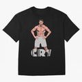 BEST - Cristiano Ronaldo Oversized T-Shirt Stand with FIFA World Cup 2026 Filled with CR7, Spain and Netherlands Energy, Goal Celebration Energy, Supporter Heritage, Football Icons and Worldwide Tournament Joy; Ideal for Passionate Fans Who Love