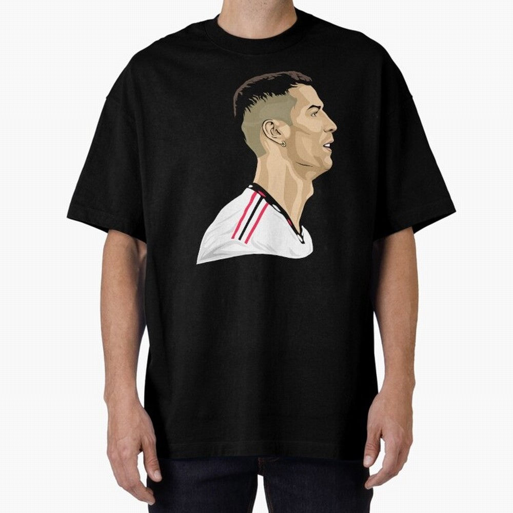 C Ronaldo - Iconic Oversized T-Shirt Bring Trophy Dreams to FIFA World Cup 2026 USA Canada Mexico Featuring Messi and Cristiano Ronaldo, Netherlands Energy, Soccer Culture, Superstar Moments, National Team Dreams and Competitive Fire; Made for Die