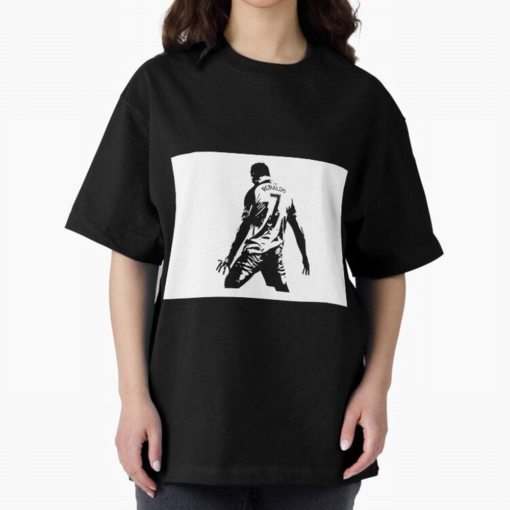 Cristiano Ronaldo Oversized T-Shirt Bring a Champion Mindset to FIFA World Cup 2026 USA Canada Mexico Filled with Neymar, Haaland and Cristiano Ronaldo, Brazil Energy, Worldwide Fan Energy, Dramatic Goals, Stadium Lights and Championship