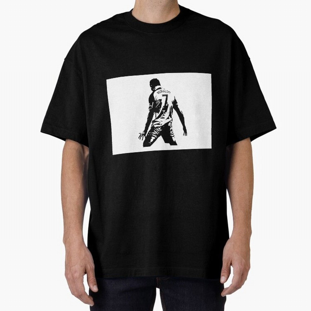 Cristiano Ronaldo Oversized T-Shirt Bring a Champion Mindset to FIFA World Cup 2026 USA Canada Mexico Filled with Neymar, Haaland and Cristiano Ronaldo, Brazil Energy, Worldwide Fan Energy, Dramatic Goals, Stadium Lights and Championship