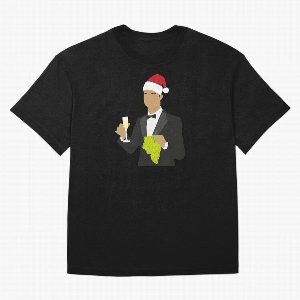 Cristiano Ronaldo enjoing Christmas Oversized T-Shirt Wear the Spirit of the FIFA World Cup 2026 Journey through CR7 and Messi Highlights, Spain and Netherlands Pride, Goal Celebration Energy, Supporter Heritage, Football Icons and Worldwide
