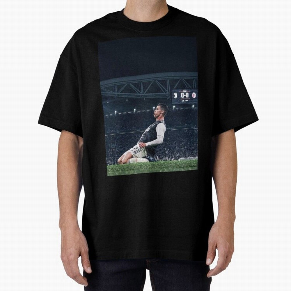 Wallpaper Cristiano Celebration Oversized T-Shirt Show Your Tournament Heart for FIFA World Cup 2026 Centered on Cristiano Ronaldo, Haaland and CR7, England Energy, Supporter Pride, Iconic Celebrations, Legendary Names and Global Match Day Energy;