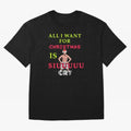 All i want for christmas is siuuu Oversized T-Shirt Cheer for FIFA World Cup 2026 Group Stage for Fans of Haaland and England, France and Netherlands, Bringing Match Day Excitement, Supporter Culture, Golden Goals and Global Football Passion; Great