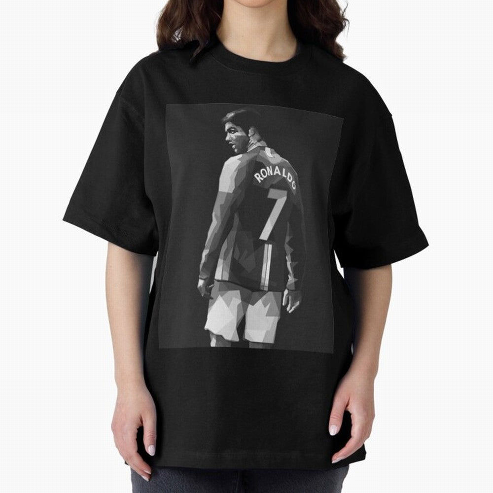 Cristiano Ronaldo Cristiano Ronaldo Oversized T-Shirt Follow Every Goal of Match Day Hype around FIFA World Cup 2026 USA Canada Mexico, CR7 and Messi, England and Germany, Worldwide Fan Energy, Dramatic Goals, Stadium Lights and Championship