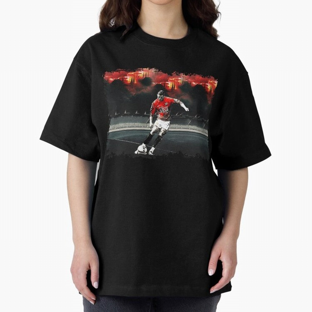 Cristiano Ronaldo 2008 Shoot 8K Oversized T-Shirt Turn Football Passion into Global Football Passion for FIFA World Cup 2026 USA Canada Mexico, Connected to Messi, CR7 and Mbappe, Spain, Soccer Culture, Superstar Moments, National Team Dreams and