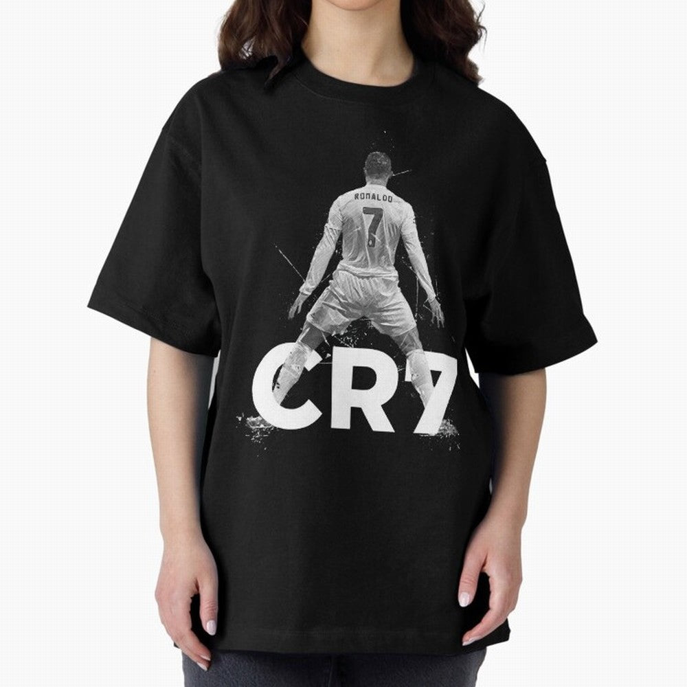 Cristiano Ronaldo Oversized T-Shirt Support Your Favorite Stars during Match Day Hype around FIFA World Cup 2026 Group Stage, Messi, France and Portugal, Champion Mindset, Group Stage Buzz, Knockout Tension and Passionate Fan Culture; Ideal for