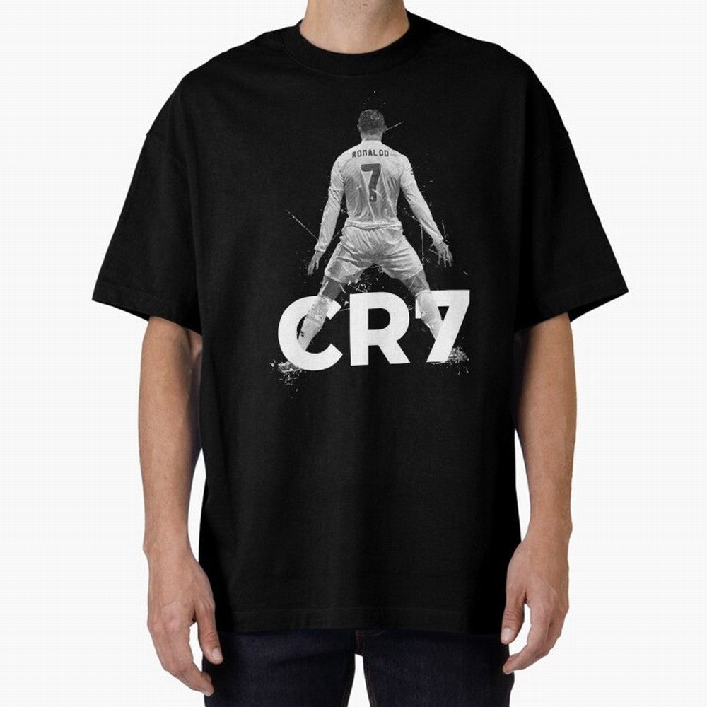 Cristiano Ronaldo Oversized T-Shirt Support Your Favorite Stars during Match Day Hype around FIFA World Cup 2026 Group Stage, Messi, France and Portugal, Champion Mindset, Group Stage Buzz, Knockout Tension and Passionate Fan Culture; Ideal for