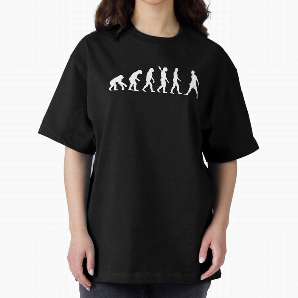 CR7 Mankind evolution Oversized T-Shirt Represent the Passion of FIFA World Cup 2026 USA Canada Mexico Spirit, Driven by France, Messi, Football History, Final Match Energy, Crowd Noise and Once in a Lifetime Moments; Perfect for Fans, Collectors,