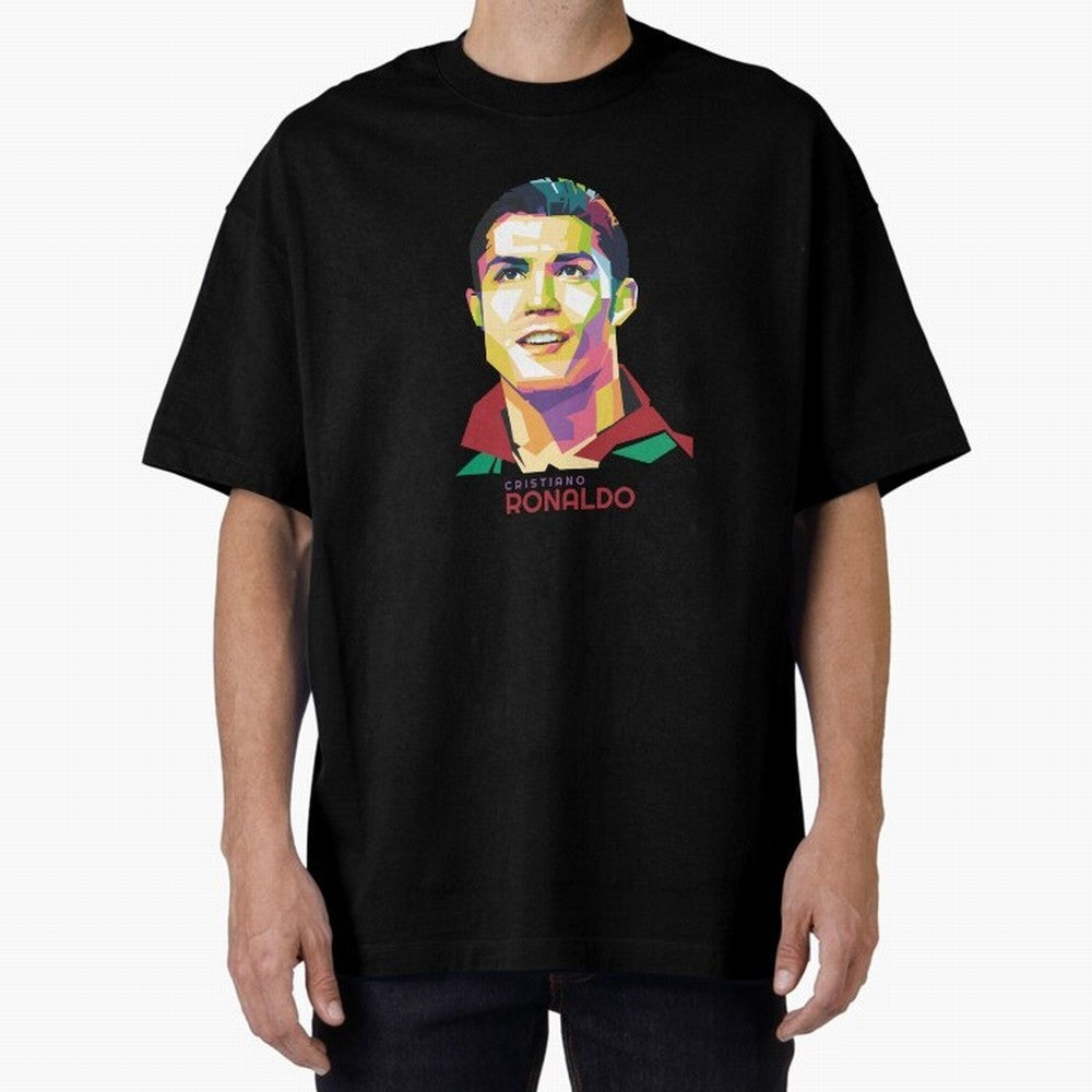 Cristiano Ronaldo Oversized T-Shirt Make Memories around FIFA World Cup 2026 USA Canada Mexico Spirit, Celebrating England, Messi, Neymar and Mbappe, Football Passion, Legendary Performances, Festival Vibes and Supporter Community; Ideal for