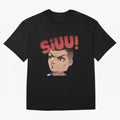 Cristiano Ronaldo Siuuu Oversized T-Shirt Bring Home FIFA World Cup 2026 USA Canada Mexico Spirit, Connected to Portugal, Cristiano Ronaldo, Football Passion, Legendary Performances, Festival Vibes and Supporter Community; Made for Die Hard