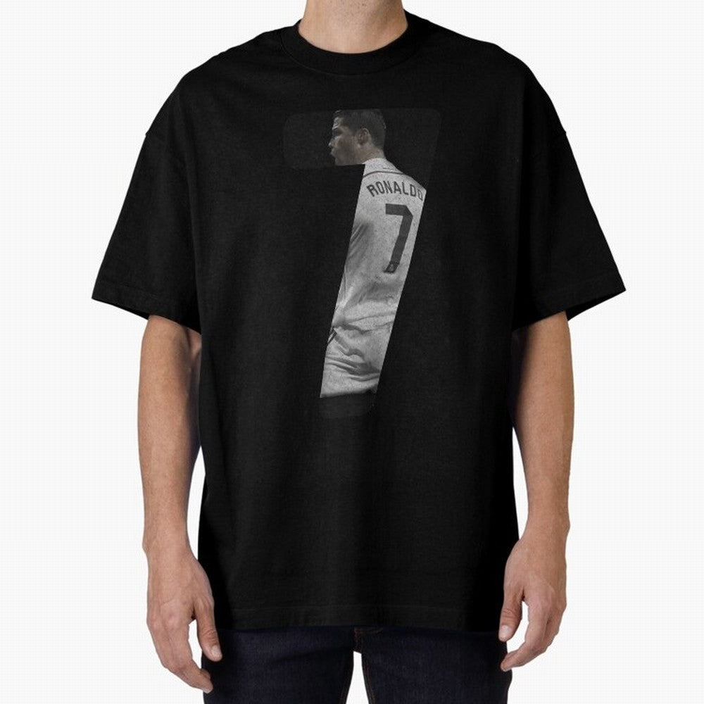 Cristiano Ronaldo shirt number manipulation Oversized T-Shirt Mark FIFA World Cup 2026 Spirit, Inspired by Brazil, Portugal and Argentina, Haaland, Classic Soccer Heritage, Championship Pressure, Fan Loyalty and International Pride; Made for Die