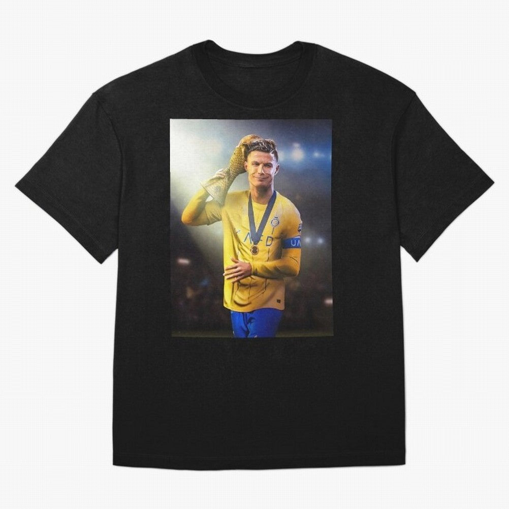 Cristiano Ronaldo Oversized T-Shirt Celebrate Football Dreams Across Match Day Hype around FIFA World Cup 2026 Group Stage, Neymar, Portugal, Fan Favorite Moments, National Team Passion, Big Match Drama and Soccer History; Made for Collectors Who