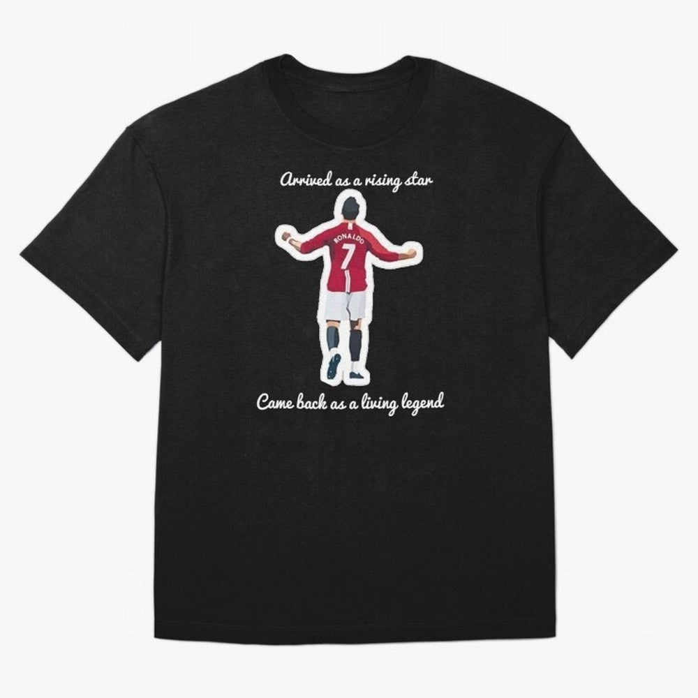 Cristiano Ronaldo Manchester United Siu Siuuu MUFC Oversized T-Shirt Treasure the FIFA World Cup 2026 USA Canada Mexico Journey through CR7 Highlights, Brazil Pride, Champion Mindset, Group Stage Buzz, Knockout Tension and Passionate Fan Culture;
