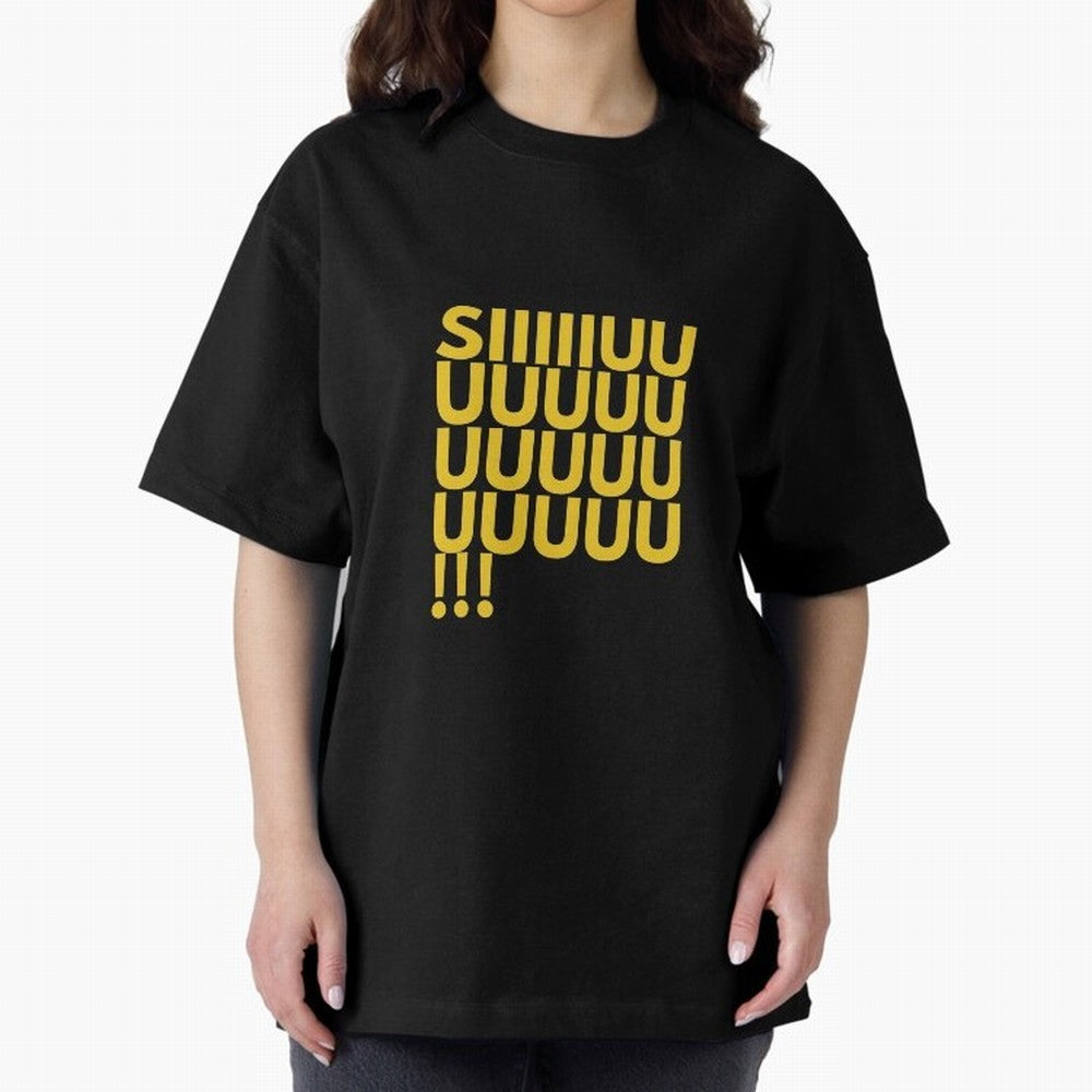 Cristiano Ronaldo Siuuu Oversized T-Shirt Follow Every Goal of FIFA World Cup 2026 Group Stage Spirit, Driven by England, France and Netherlands, Haaland, Sports Nostalgia, International Competition, Famous Players and Unforgettable Victories; Made