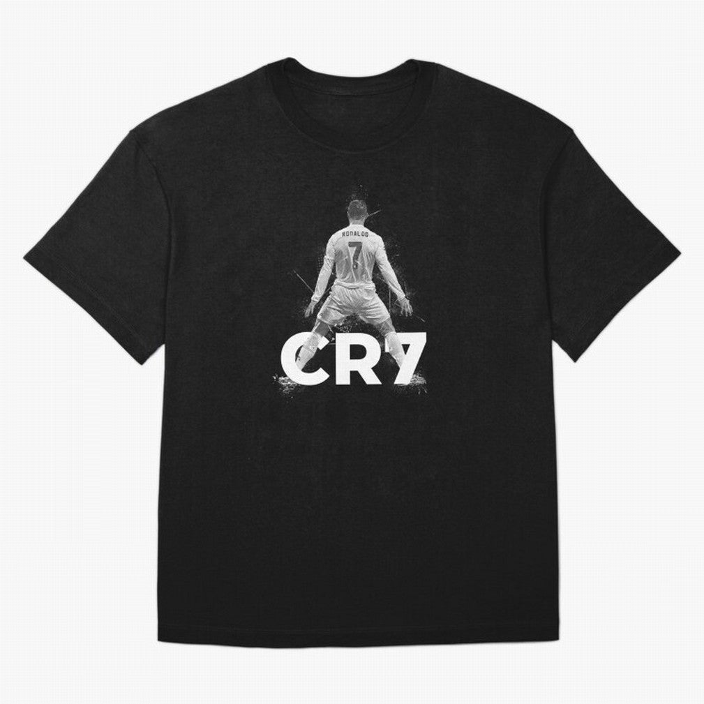 Cristiano Ronaldo Oversized T-Shirt Upgrade FIFA World Cup 2026 for Fans of Messi, CR7 and Mbappe and Spain, Bringing Retro Football Energy, Iconic Rivalries, Trophy Chase Drama and Stadium Atmosphere; Great for Supporters Who Love Legendary