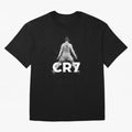 Cristiano Ronaldo Oversized T-Shirt Upgrade FIFA World Cup 2026 for Fans of Messi, CR7 and Mbappe and Spain, Bringing Retro Football Energy, Iconic Rivalries, Trophy Chase Drama and Stadium Atmosphere; Great for Supporters Who Love Legendary