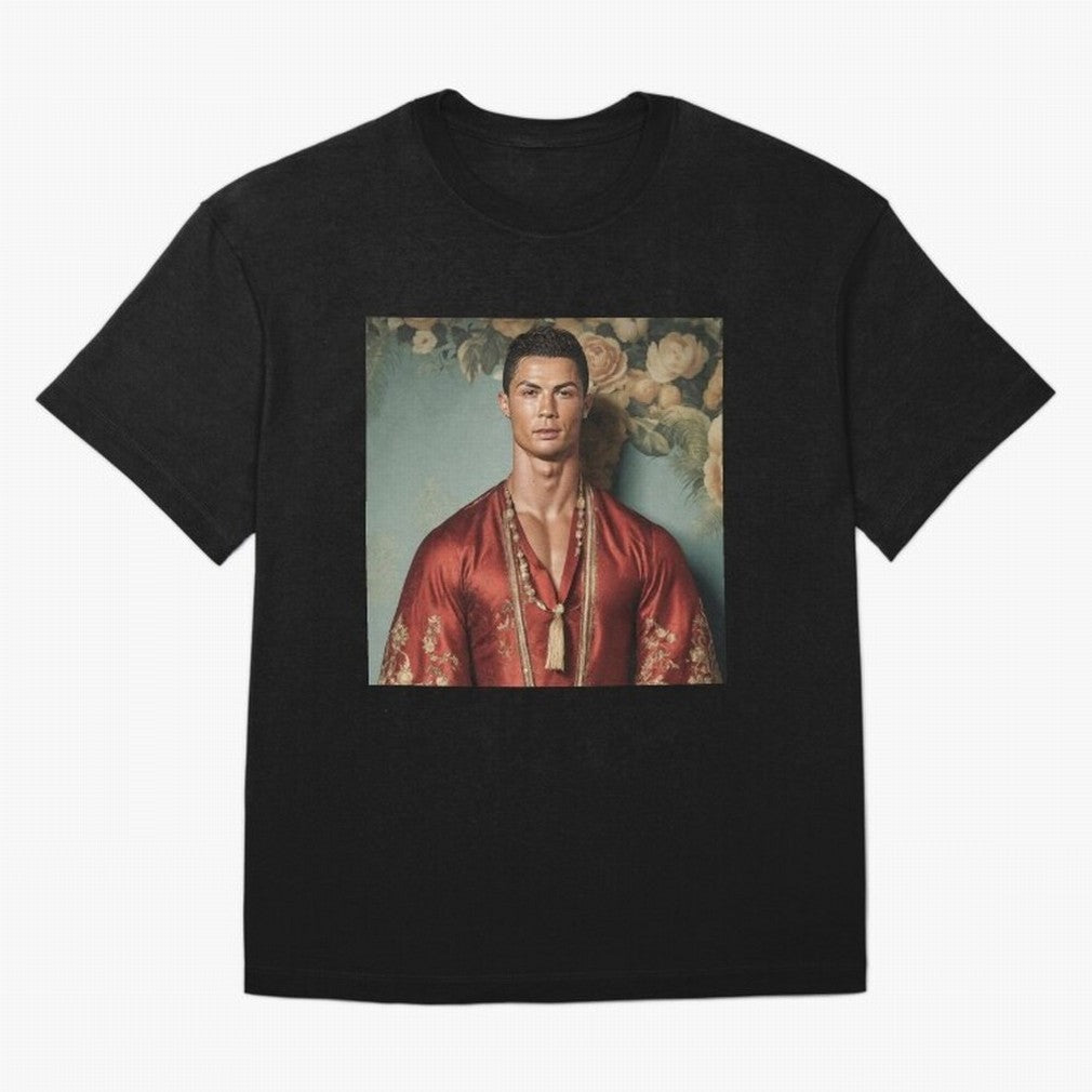 Cristiano Ronaldo Oversized T-Shirt Keep the Match Day Mood of FIFA World Cup 2026 Group Stage Spirit, Celebrating England and Germany, Messi, Neymar and Mbappe, Supporter Pride, Iconic Celebrations, Legendary Names and Global Match Day Energy;